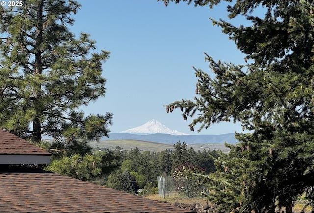 view of mountain feature
