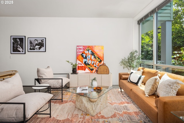 1510 SE 34th Ave Unit 214, Portland, OR 97214 - living area with healthy amount of natural light and expansive windows