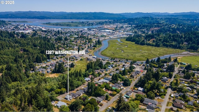 1387 Washington Ave, Coos Bay, OR 97420 - view of property location with a water and mountain view and nearby suburban area