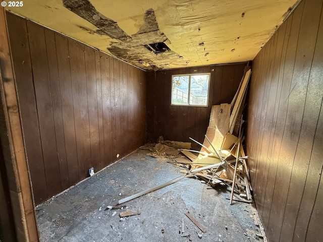 609 Vermont St, North Bend, OR 97459 - unfurnished room featuring wooden walls