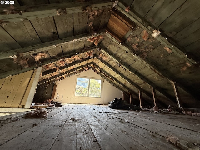 609 Vermont St, North Bend, OR 97459 - view of unfinished attic