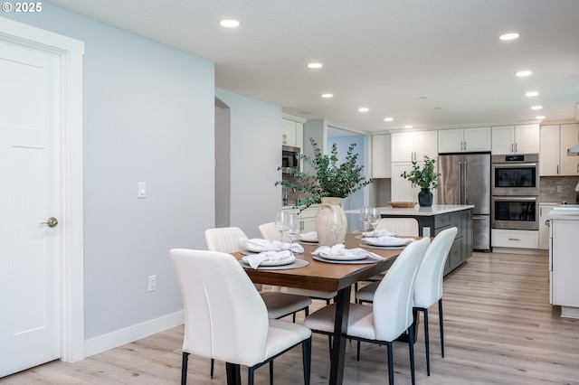10014 NE 146th Ave, Vancouver, WA 98682 - dining area with recessed lighting and light wood-type flooring