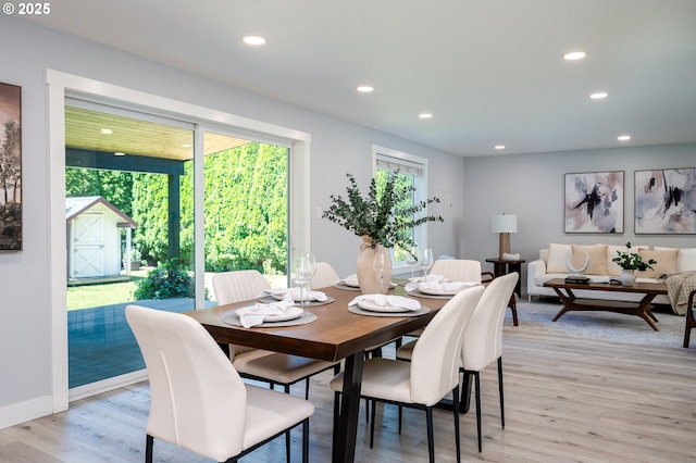 10014 NE 146th Ave, Vancouver, WA 98682 - dining area featuring recessed lighting and light wood-style flooring