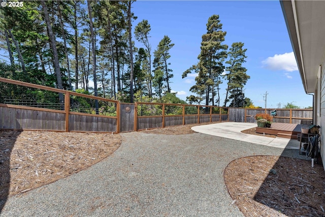 2130 Fir St, North Bend, OR 97459 - fenced backyard with a patio and a deck