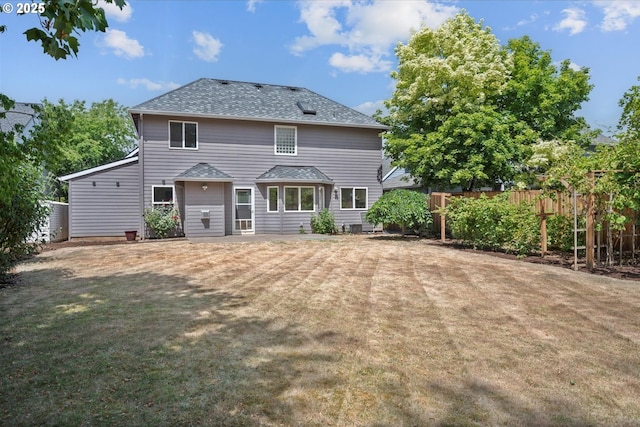 9240 SW Stono Dr, Tualatin, OR 97062 - back of property featuring a shingled roof