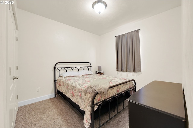 bedroom with carpet flooring