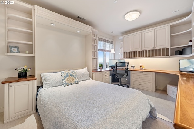 766 NW Westover Sq, Portland, OR 97210 - bedroom featuring built in desk