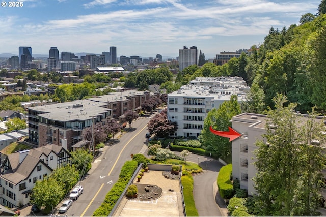 766 NW Westover Sq, Portland, OR 97210 - aerial view of skyline