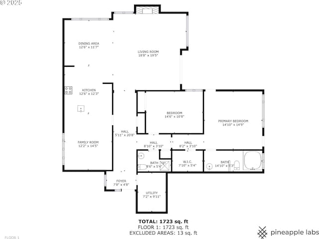 766 NW Westover Sq, Portland, OR 97210 - view of property floor plan