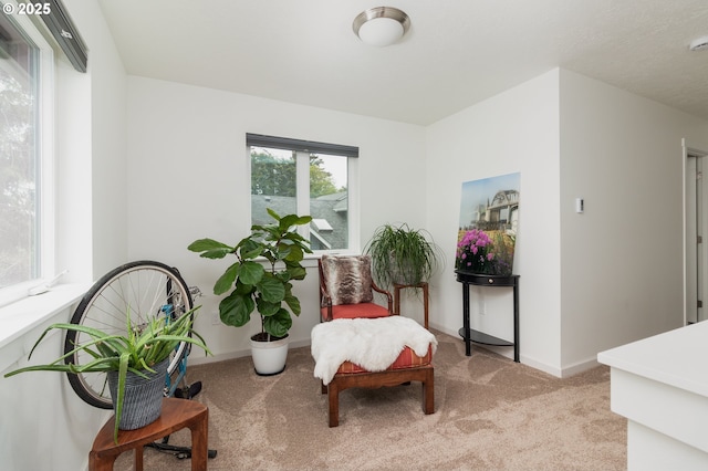 1937 NE 7th Dr, Lincoln City, OR 97367 - sitting room featuring light carpet and baseboards