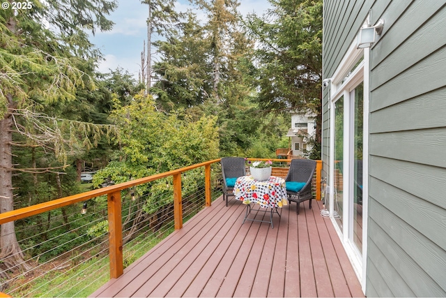 1937 NE 7th Dr, Lincoln City, OR 97367 - view of wooden terrace