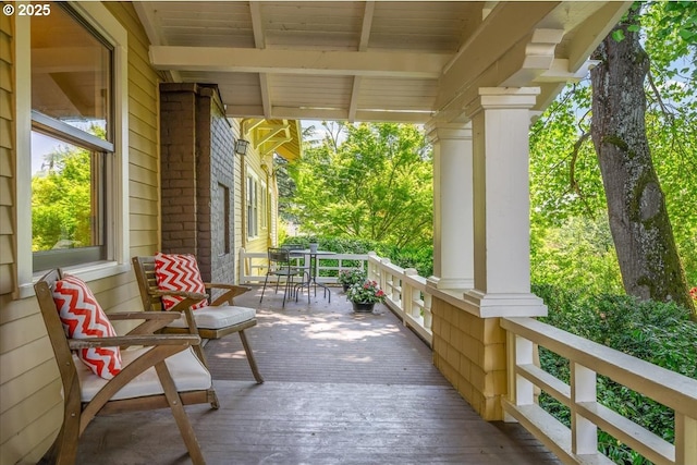 1520 SE 54th Ave, Portland, OR 97215 - balcony with outdoor dining space