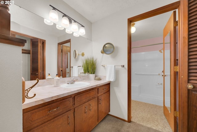 1770 W 28th Ave, Eugene, OR 97405 - full bathroom featuring vanity and a shower