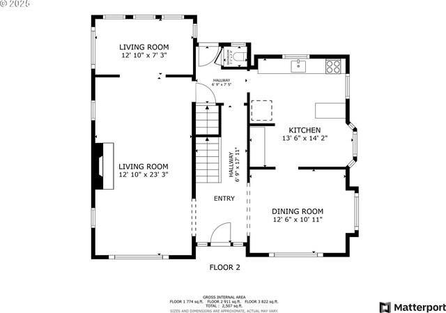 1917 NE Fremont St, Portland, OR 97212 - property floor plan