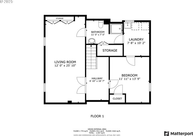 1917 NE Fremont St, Portland, OR 97212 - floor plan / room layout