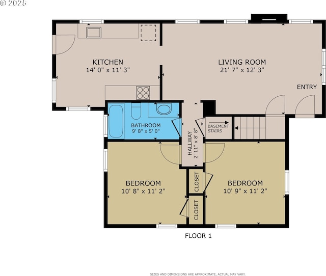 904 NE 78th Ave, Portland, OR 97213 - floor plan / room layout
