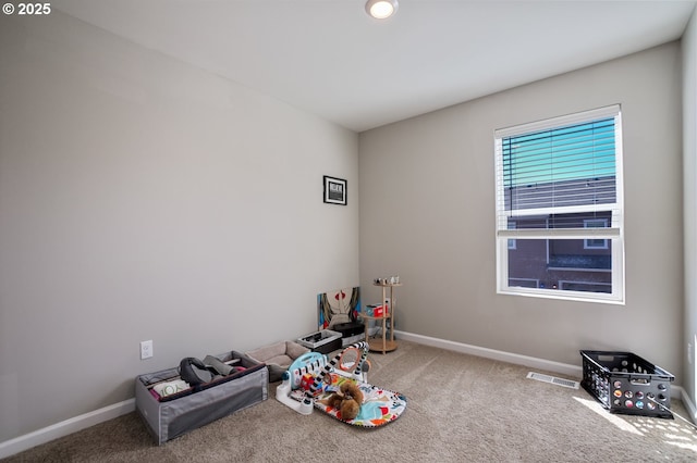 7110 NE 155th Pl, Vancouver, WA 98682 - game room with carpet floors, visible vents, and baseboards