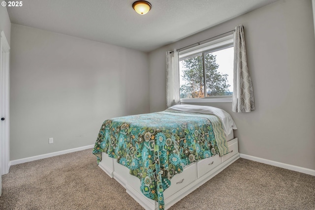 bedroom with carpet flooring