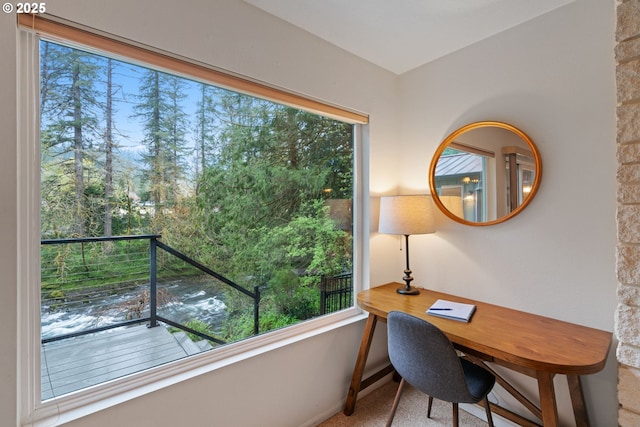 18308 NE Cole Witter Rd, Battle Ground, WA 98604 - office area with healthy amount of natural light and baseboards