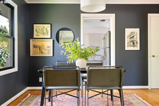 6833 NE 18th Ave, Portland, OR 97211 - dining room with wood finished floors and baseboards
