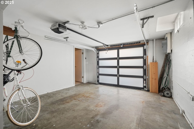 6833 NE 18th Ave, Portland, OR 97211 - garage featuring a garage door opener
