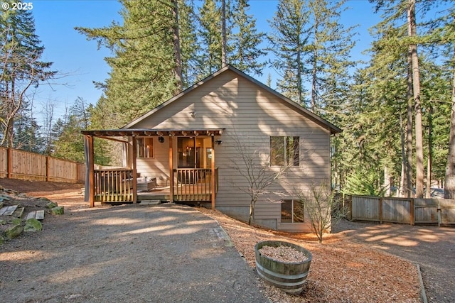13135 SE Winston Rd, Damascus, OR 97089 - rustic home featuring fence and a deck