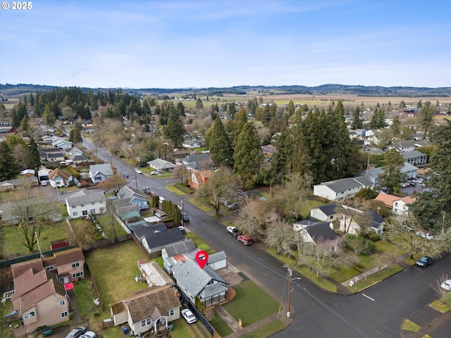 412 Monmouth Ave S, Monmouth, OR 97361 - bird's eye view with a residential view