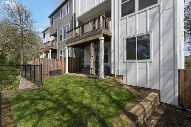 6621 NW Lolo Ter, Portland, OR 97229 - rear view of house with board and batten siding