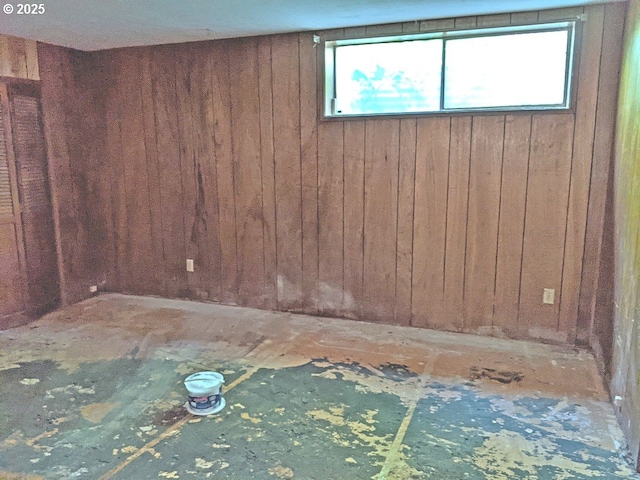 1367 NW Riverview Ave, Gresham, OR 97030 - below grade area with wooden walls