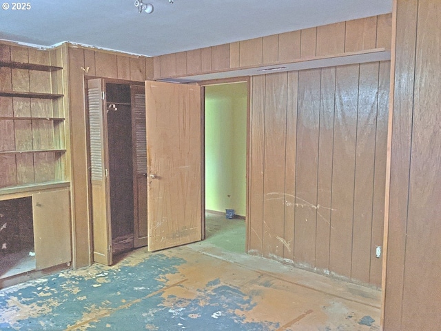 1367 NW Riverview Ave, Gresham, OR 97030 - unfurnished bedroom with wood walls