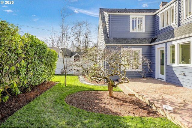 460 Bush St SE, Salem, OR 97302 - view of yard with a patio area