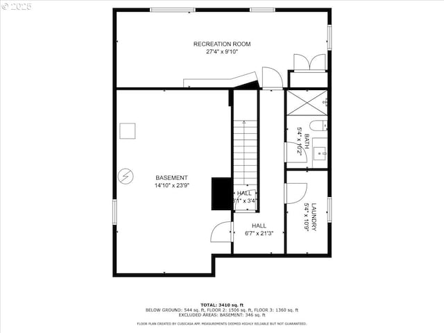 460 Bush St SE, Salem, OR 97302 - floor plan / room layout