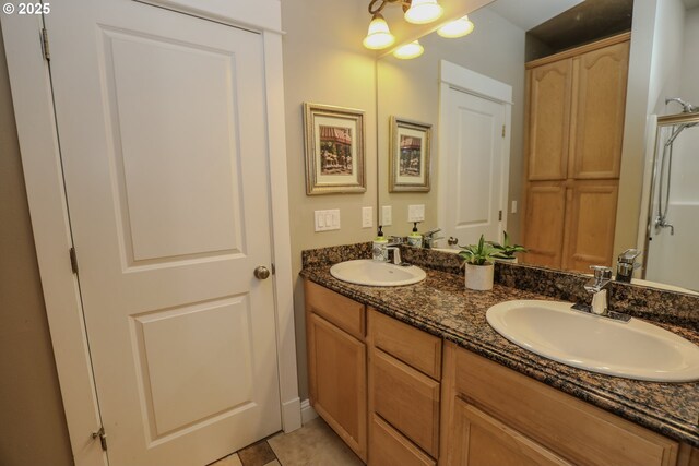 1680 NW Avery St, Roseburg, OR 97471 - full bath featuring double vanity and tile patterned flooring