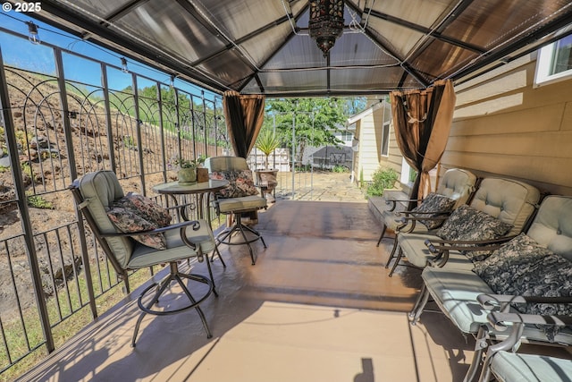 1680 NW Avery St, Roseburg, OR 97471 - view of patio with a gazebo and fence