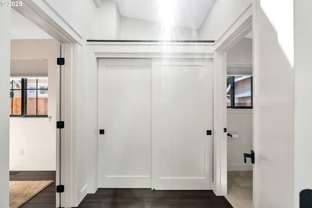 view of closet