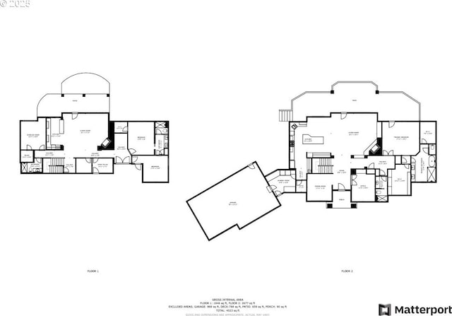 9522 NW Skyview Dr, Portland, OR 97231 - home floor plan