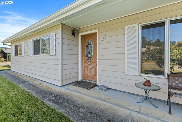 231 NE Chestnut Ave, Myrtle Creek, OR 97457 - view of doorway to property