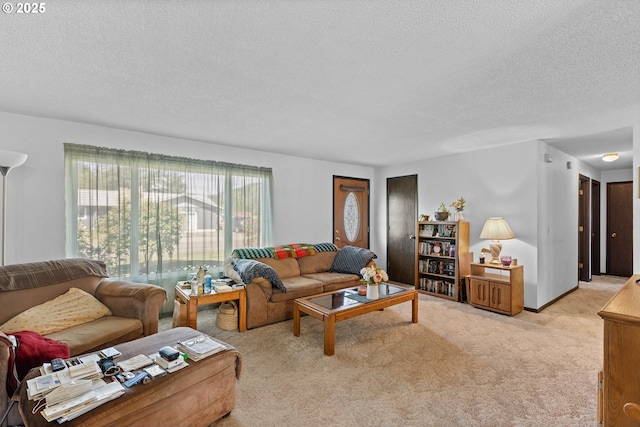 231 NE Chestnut Ave, Myrtle Creek, OR 97457 - living room with a textured ceiling and light carpet