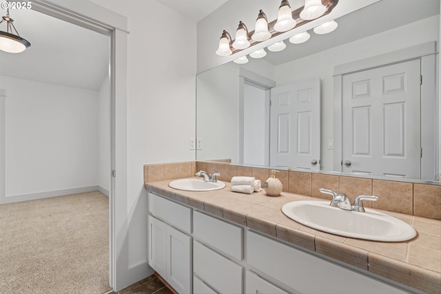 4345 SW Vino Pl, Beaverton, OR 97078 - full bath with double vanity and baseboards