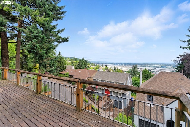 368 NW Lomita Ter, Portland, OR 97210 - view of wooden terrace