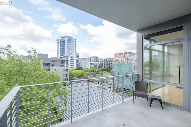 1255 NW 9th Ave Unit 508, Portland, OR 97209 - balcony with a view of city