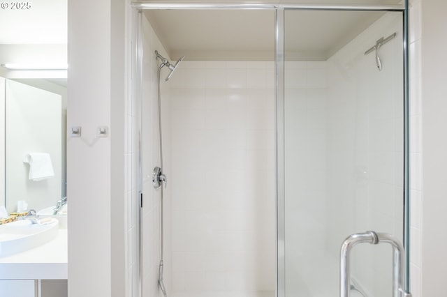 1255 NW 9th Ave Unit 508, Portland, OR 97209 - full bathroom featuring a shower stall and vanity