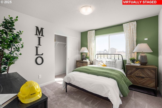 31738 NW Turel Dr, North Plains, OR 97133 - carpeted bedroom featuring a closet and baseboards