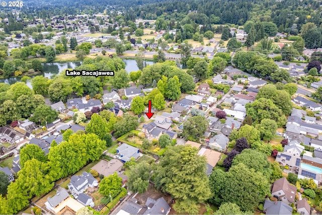 1702 24th Ave, Longview, WA 98632 - aerial overview of property's location featuring nearby suburban area