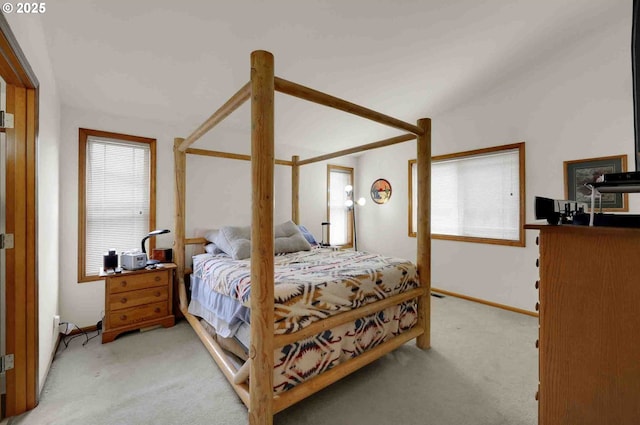 2451 Bowtie Ave, Eugene, OR 97404 - bedroom featuring carpet floors and vaulted ceiling