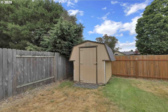 2451 Bowtie Ave, Eugene, OR 97404 - view of shed with a fenced backyard