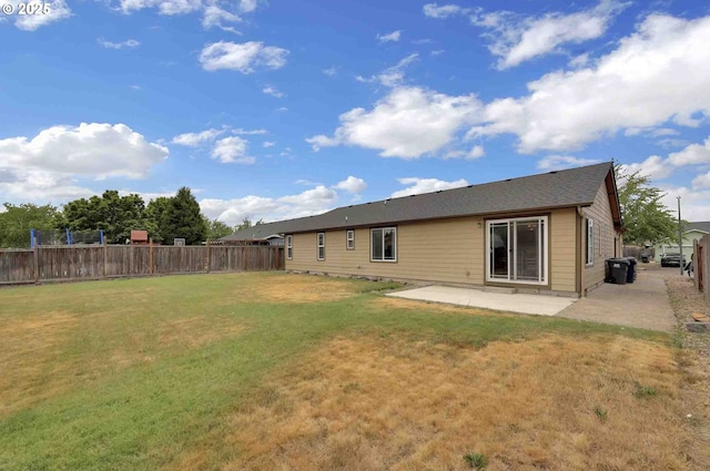 2451 Bowtie Ave, Eugene, OR 97404 - back of house with a fenced backyard and a patio area