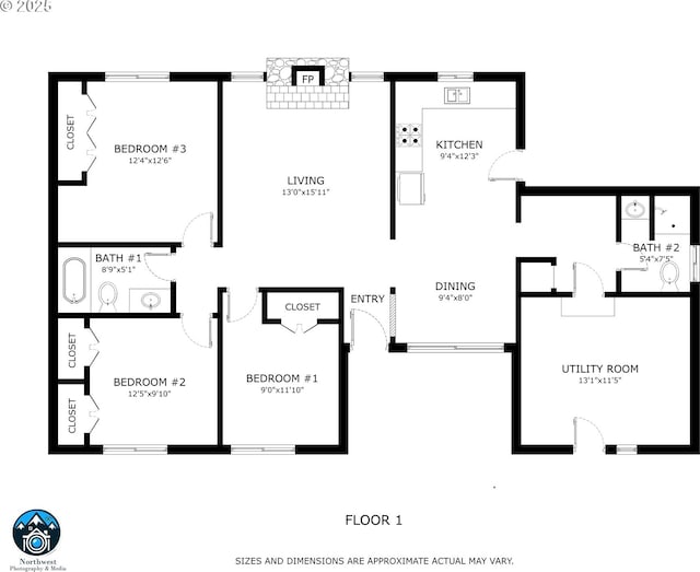 2451 Bowtie Ave, Eugene, OR 97404 - view of room layout
