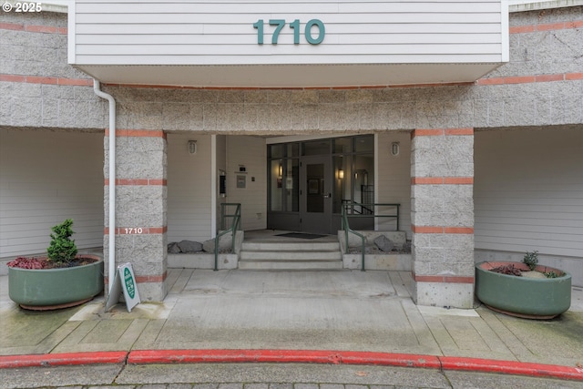 view of entrance to property