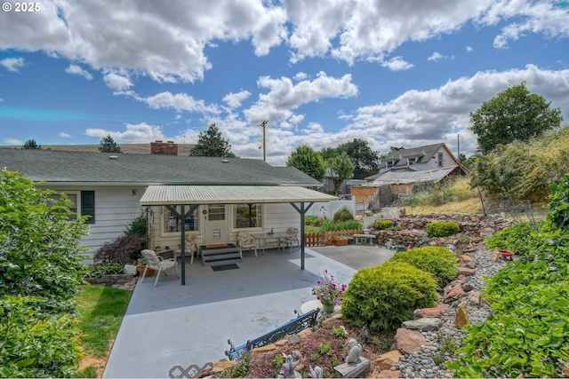 385 S Green St, Heppner, OR 97836 - view of patio